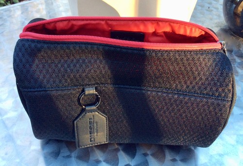 Pochette trousse noire rose - trousse,