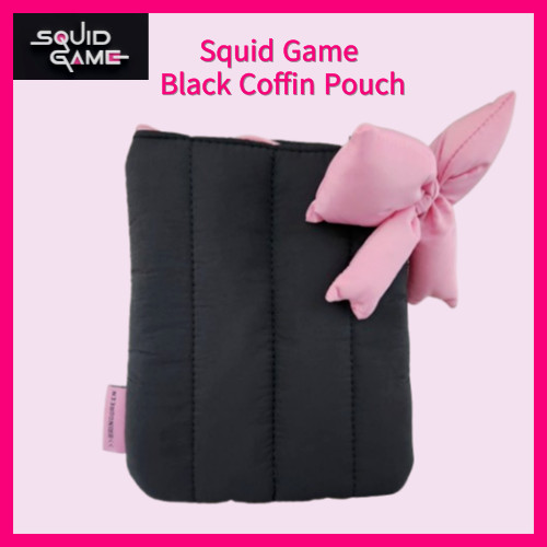 Pochette matelassée ruban